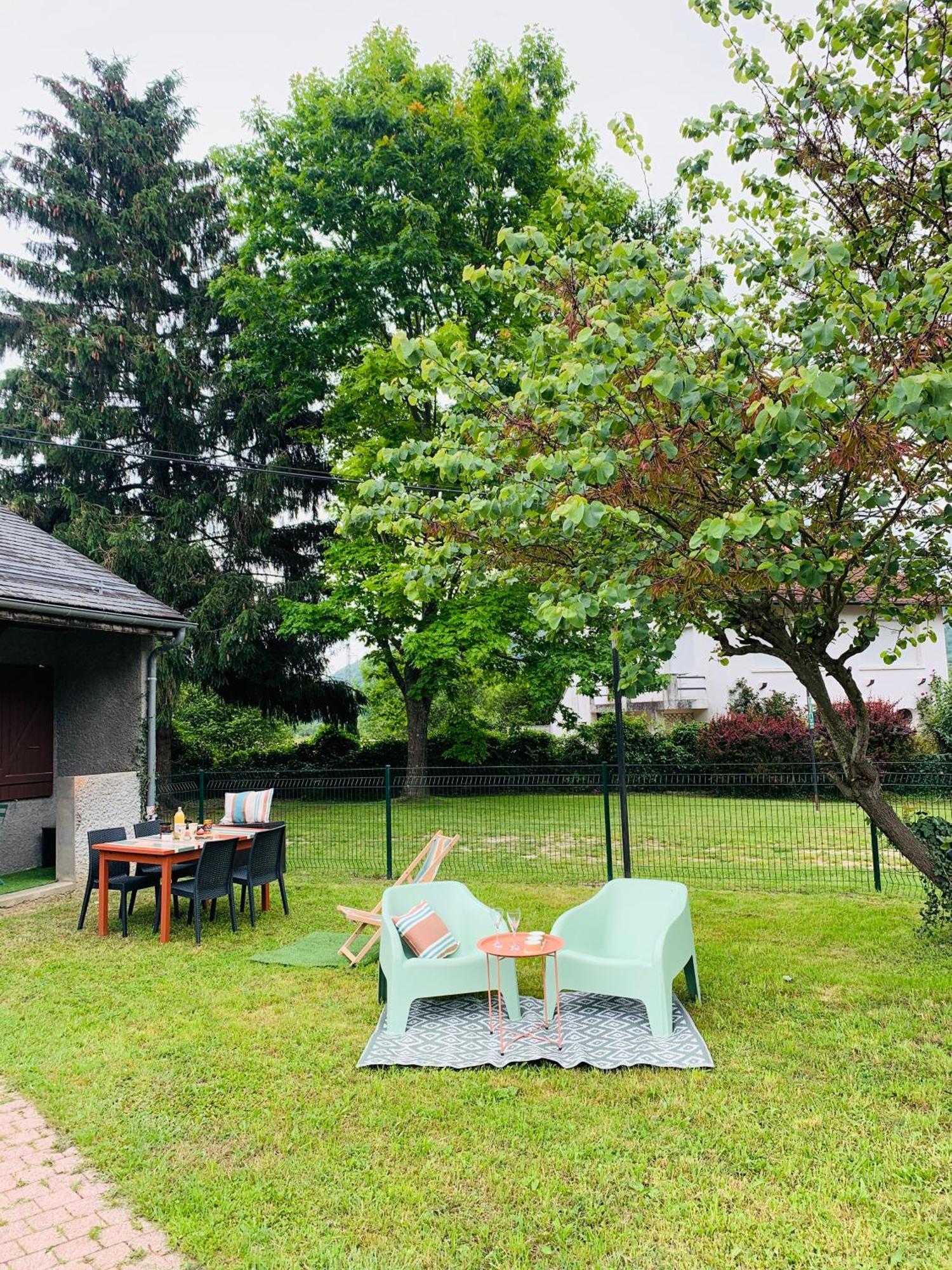 La Suite Unique - Le Jardin Sur Les Pyrenees- Vue Panoramique Montagne -Jardin Cloture Prive De 100M2-Parking-Linge De Lit Et Serviettes Compris- Bielle Экстерьер фото