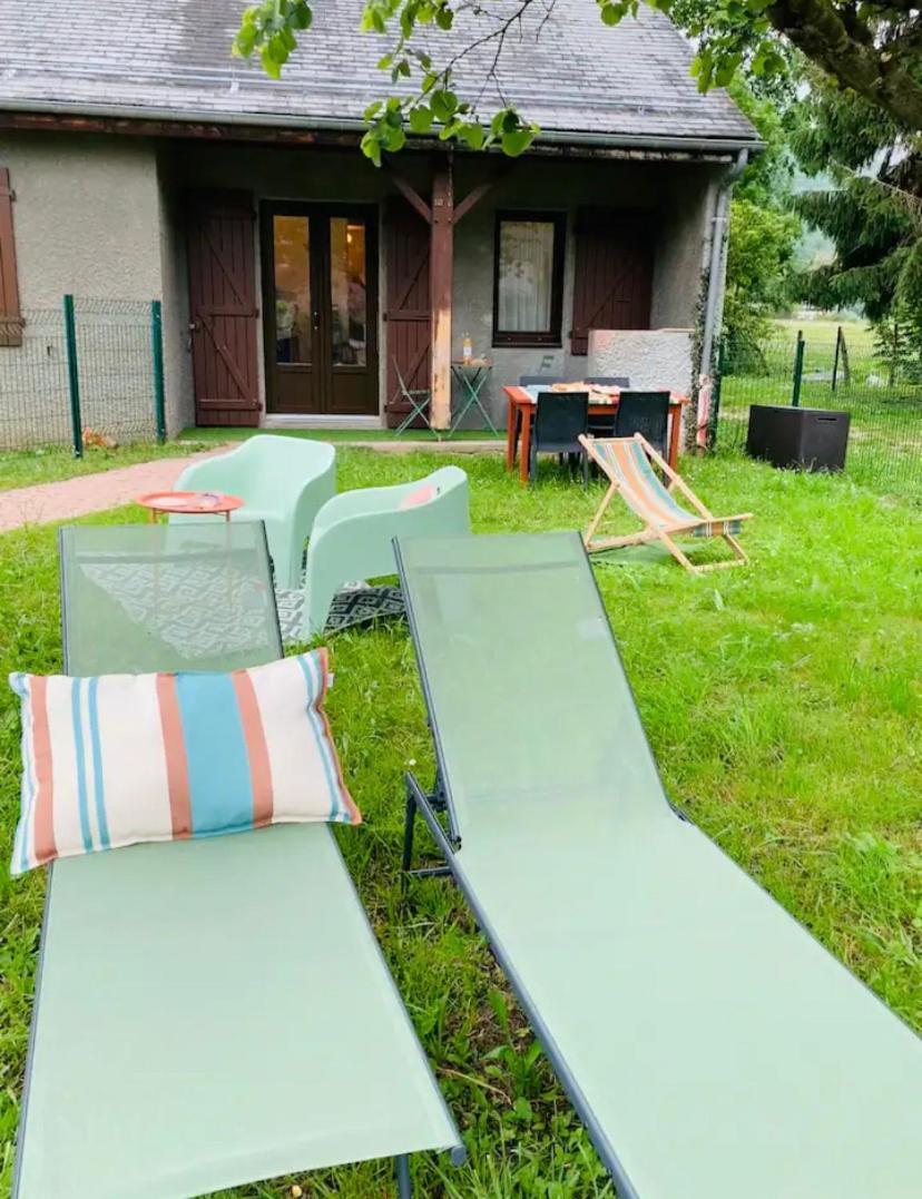La Suite Unique - Le Jardin Sur Les Pyrenees- Vue Panoramique Montagne -Jardin Cloture Prive De 100M2-Parking-Linge De Lit Et Serviettes Compris- Bielle Экстерьер фото